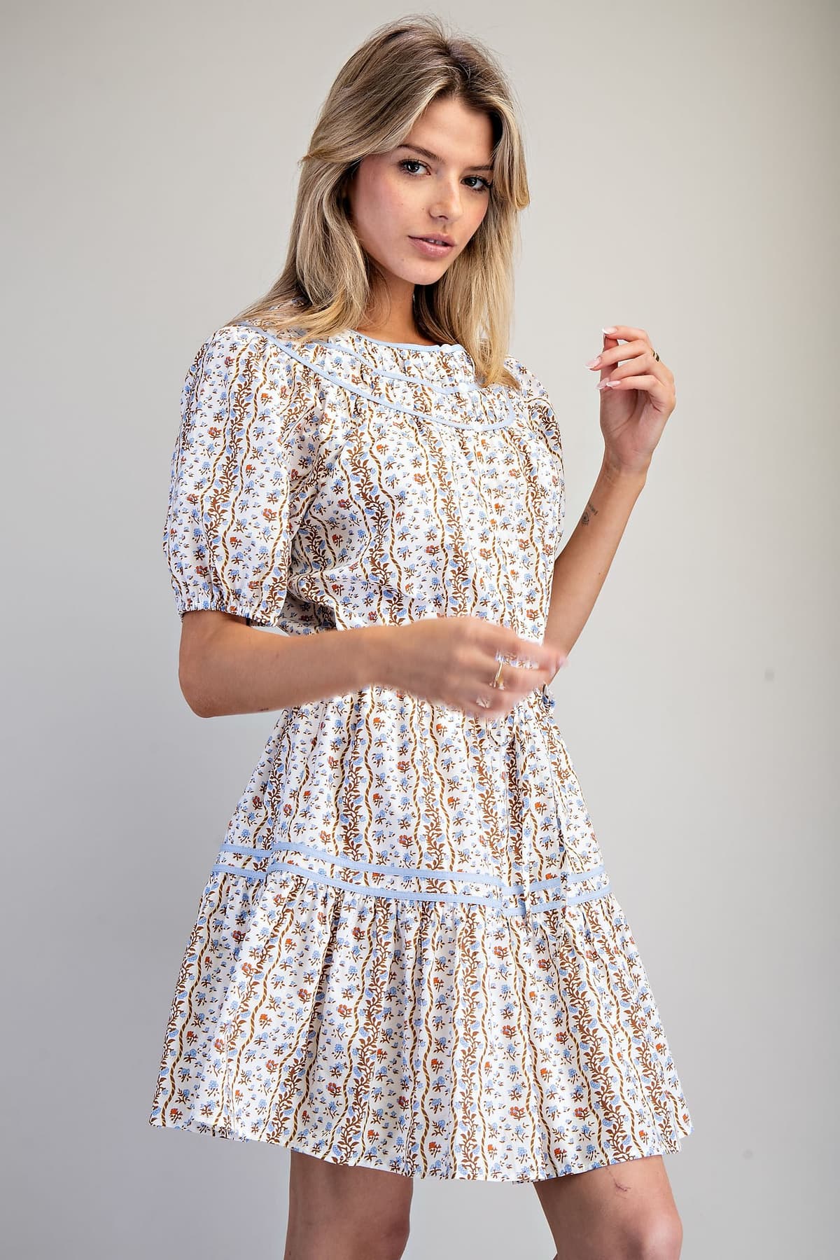 DK14872 - BLUE FLORAL