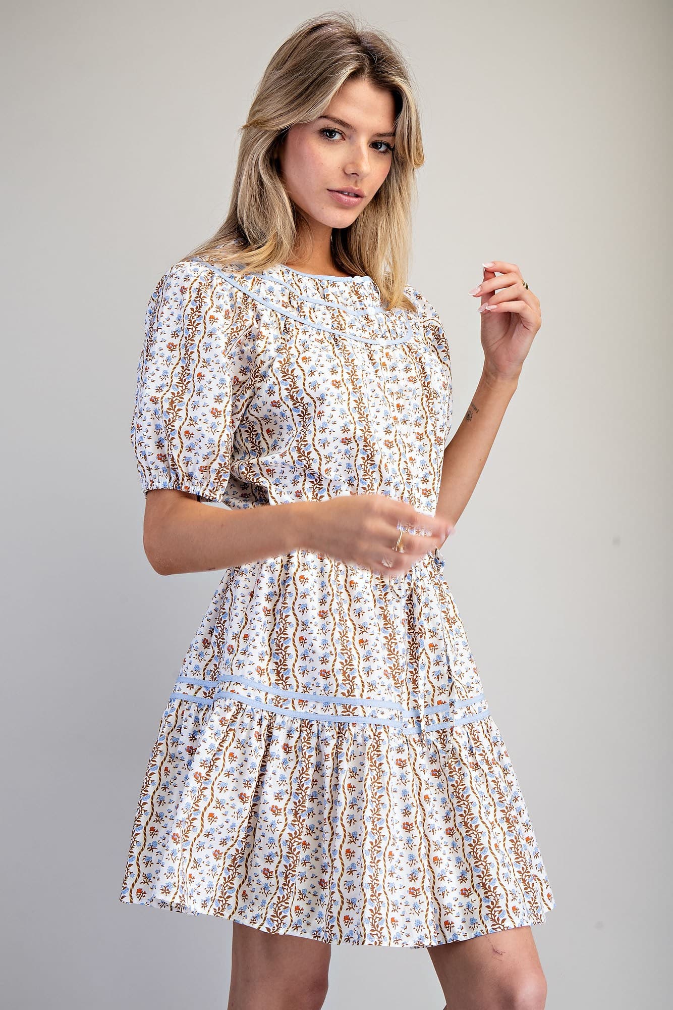DK14872 - BLUE FLORAL