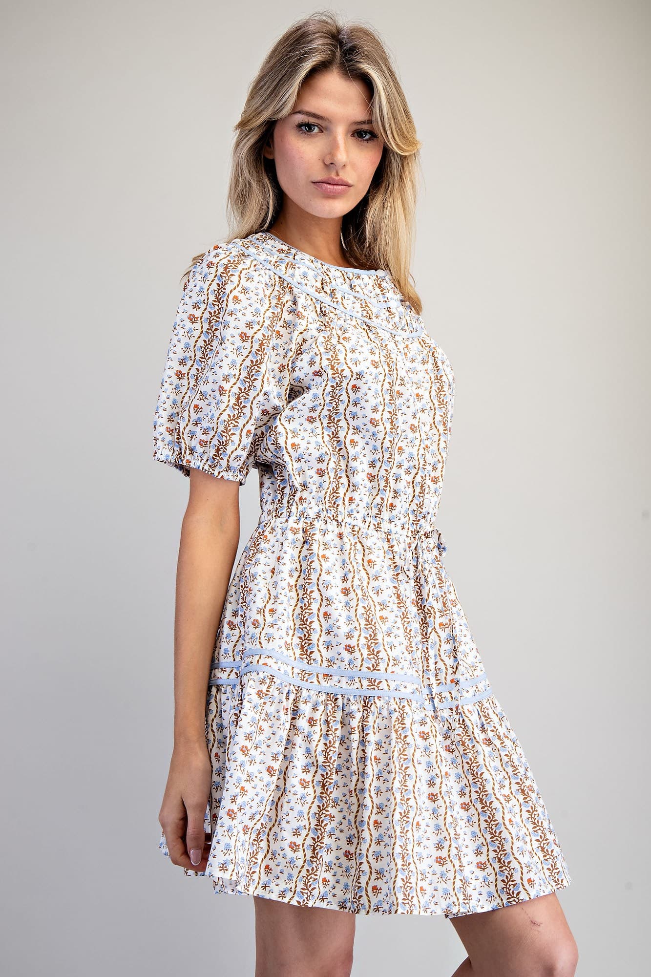 DK14872 - BLUE FLORAL