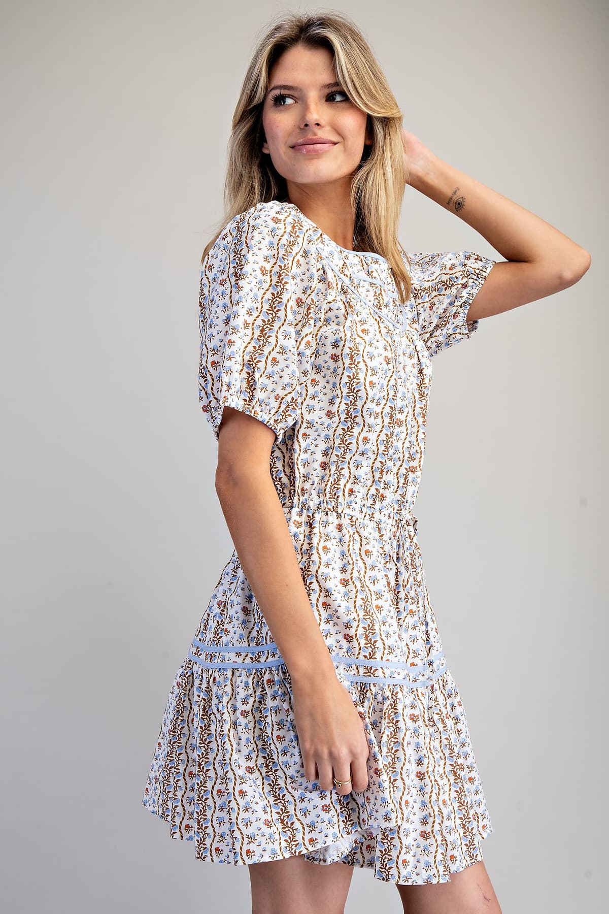 DK14872 - BLUE FLORAL