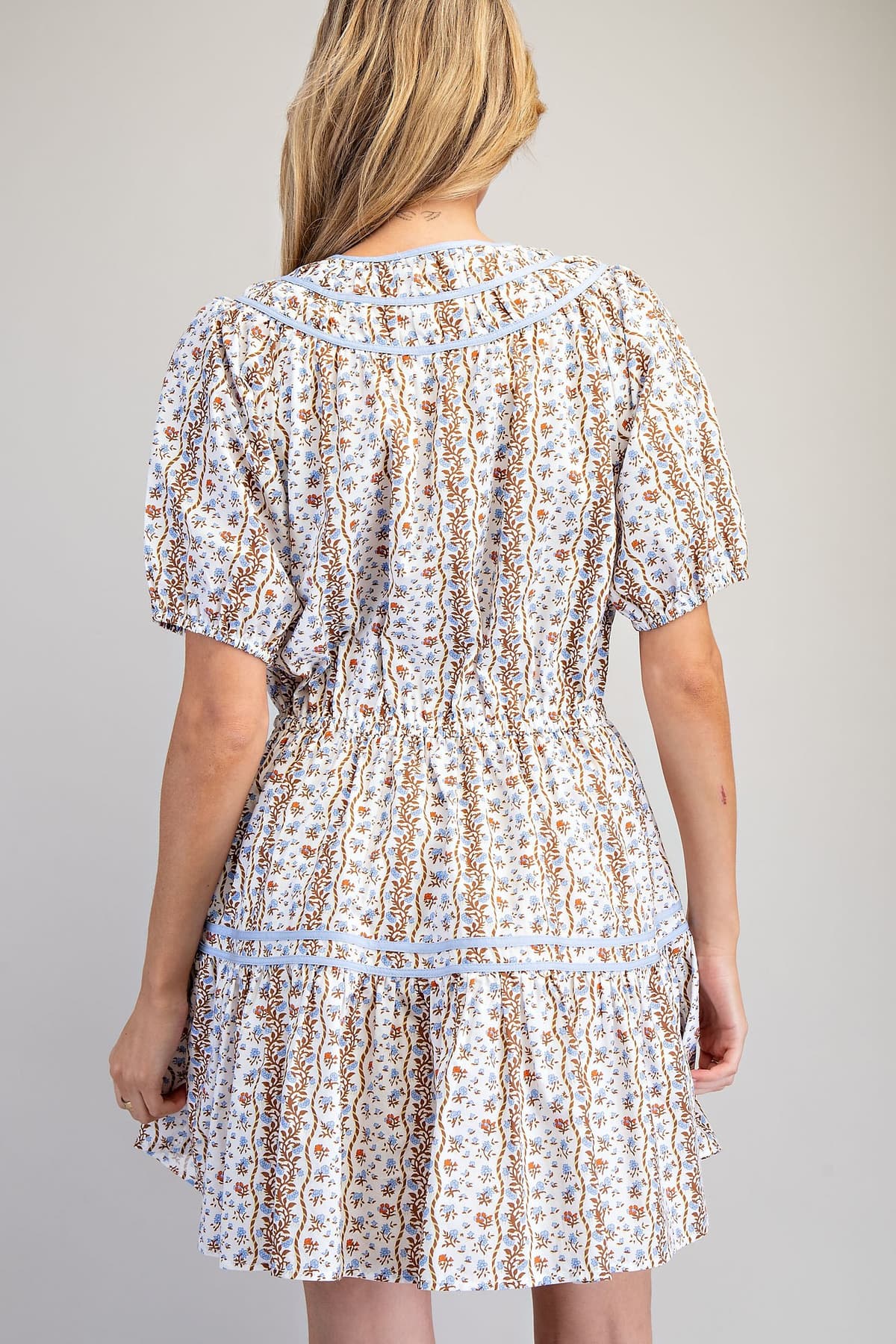 DK14872 - BLUE FLORAL
