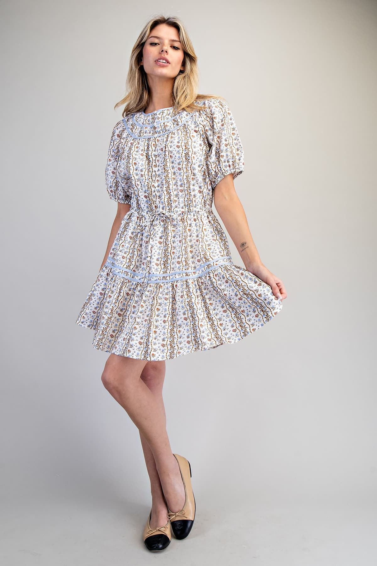 DK14872 - BLUE FLORAL