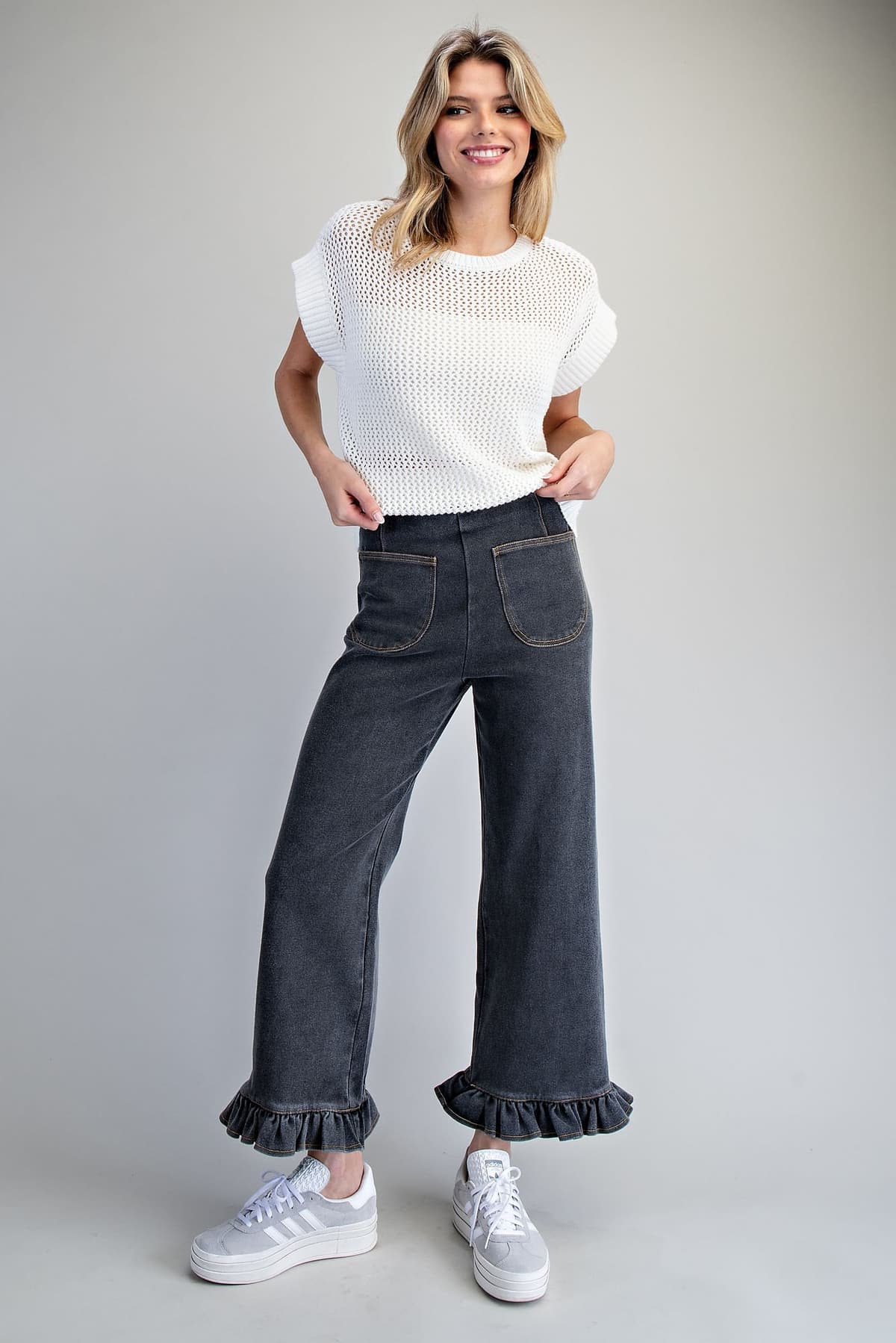 PK16192 - GREY DENIM