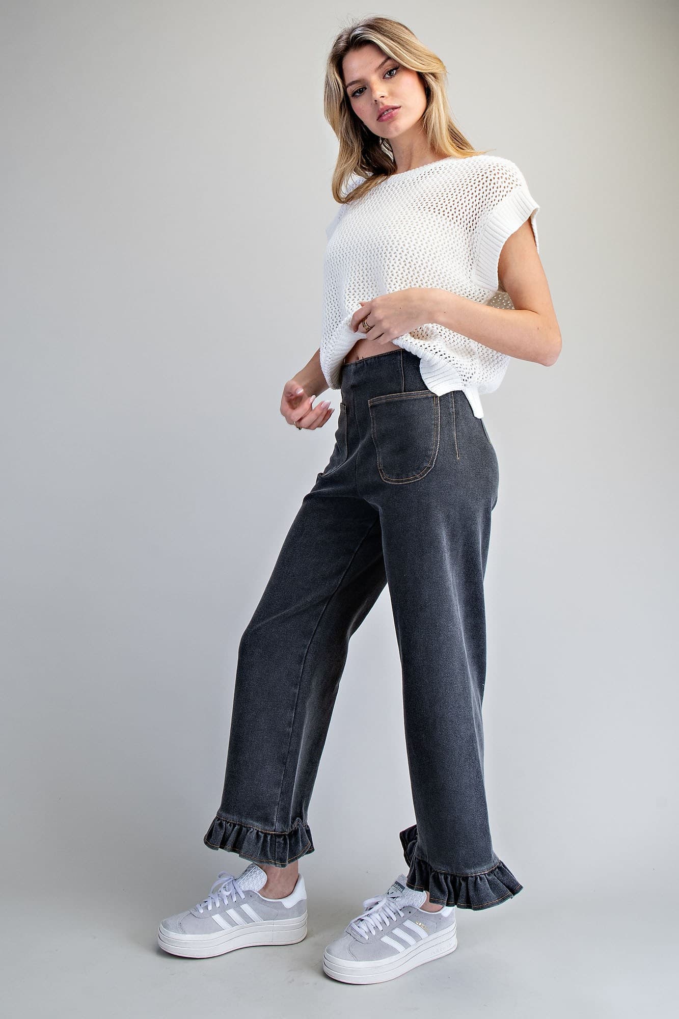 PK16192 - GREY DENIM