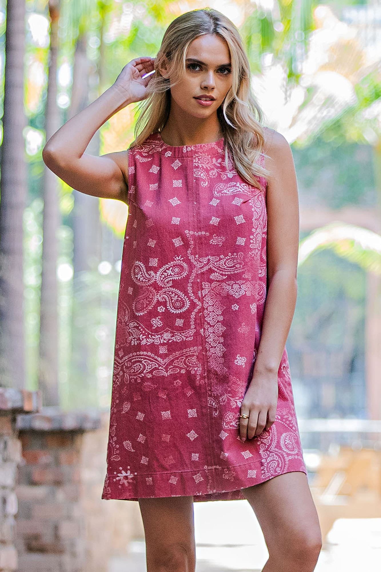 DK16669 - DUSTY ROSE BANDANA