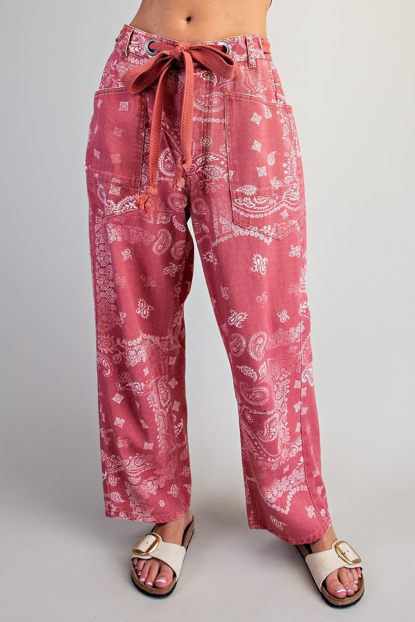 PK16670 - DUSTY ROSE BANDANA