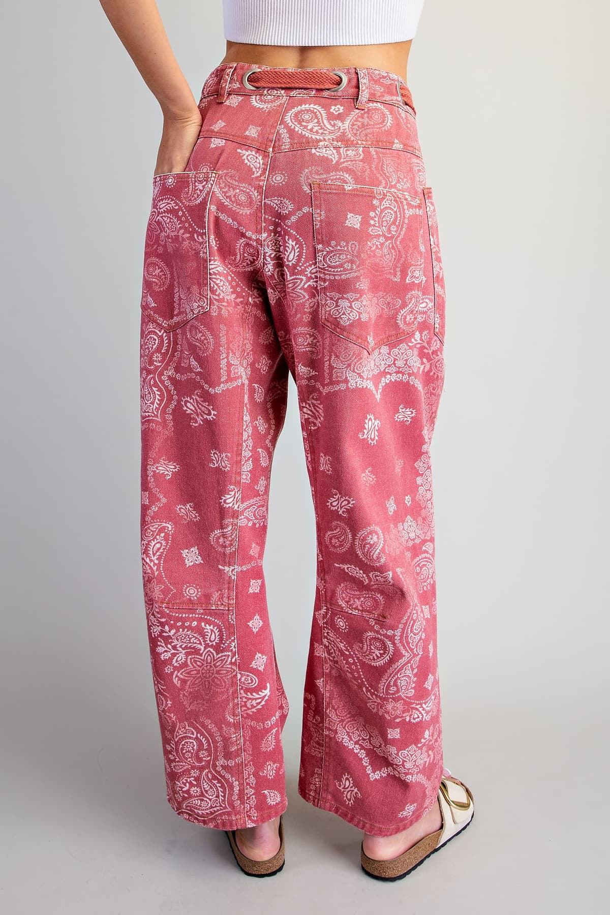 PK16670 - DUSTY ROSE BANDANA