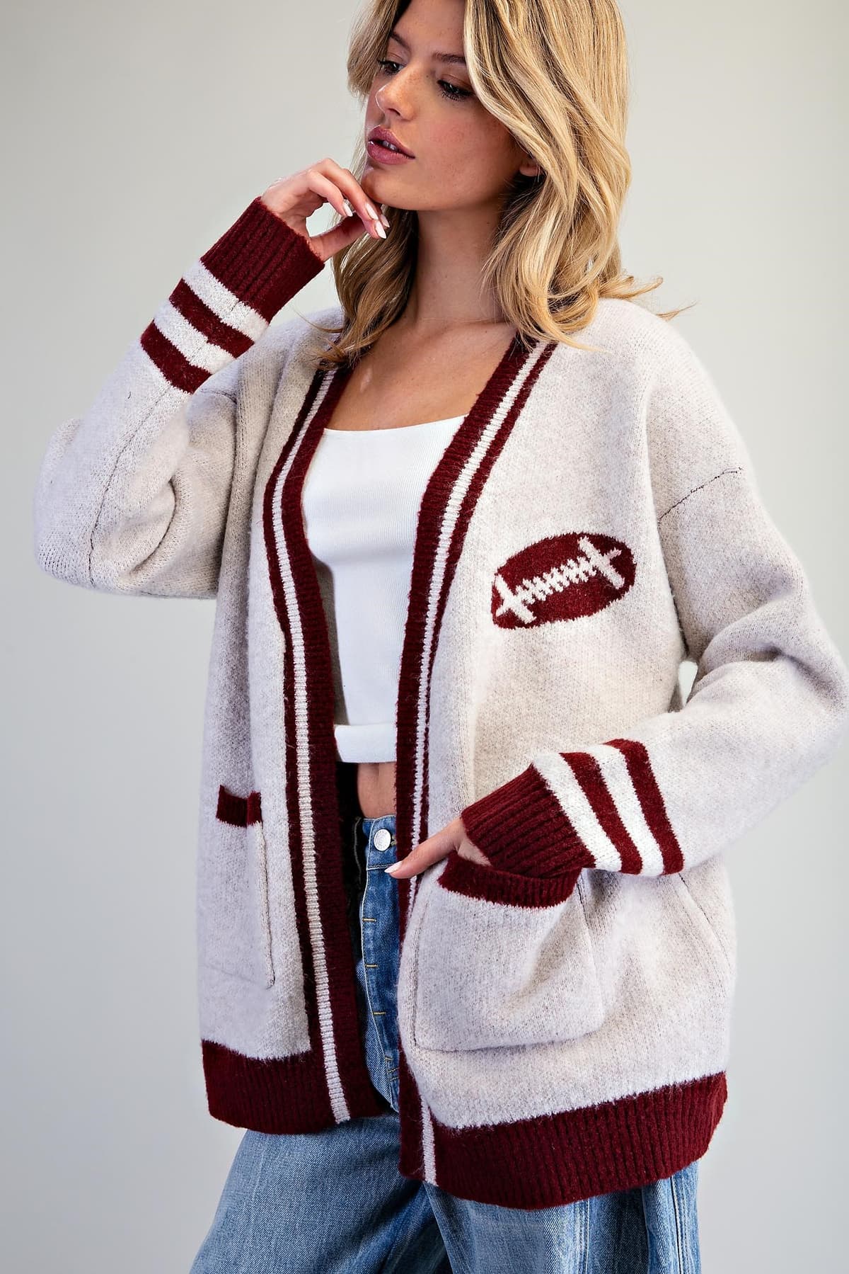 SJH17058 - BURGUNDY