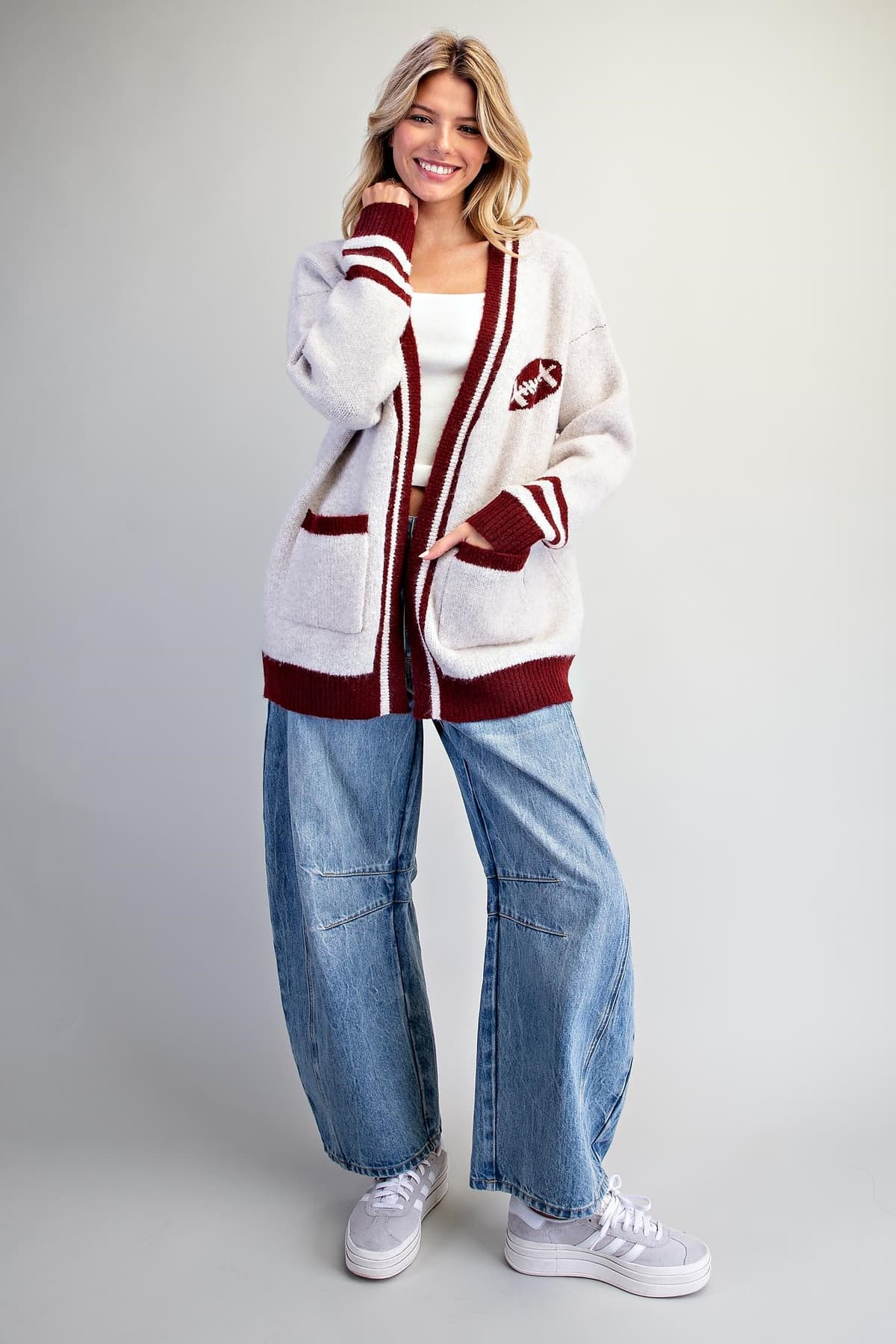 SJH17058 - BURGUNDY