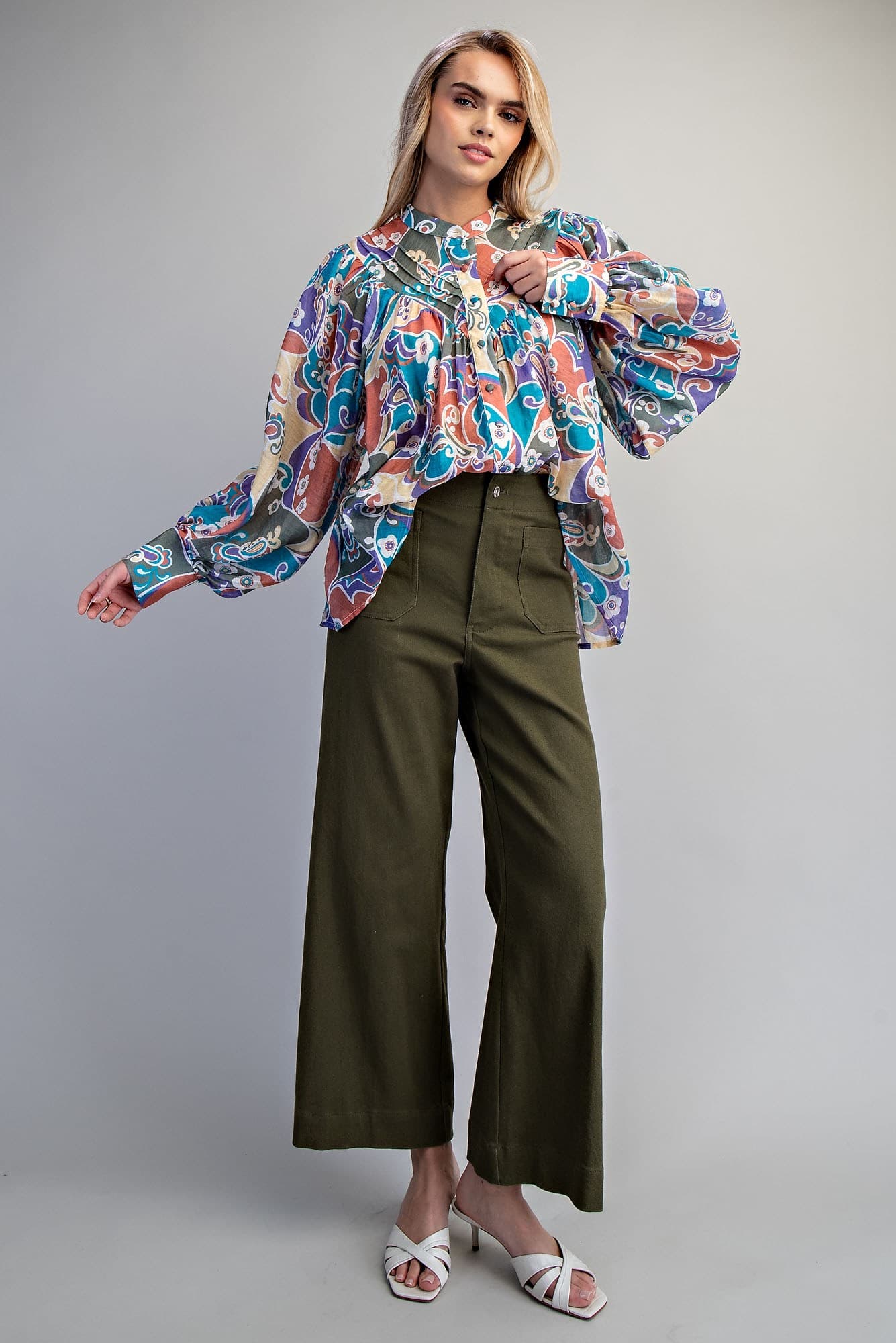 TK16954 - TEAL PAISLEY