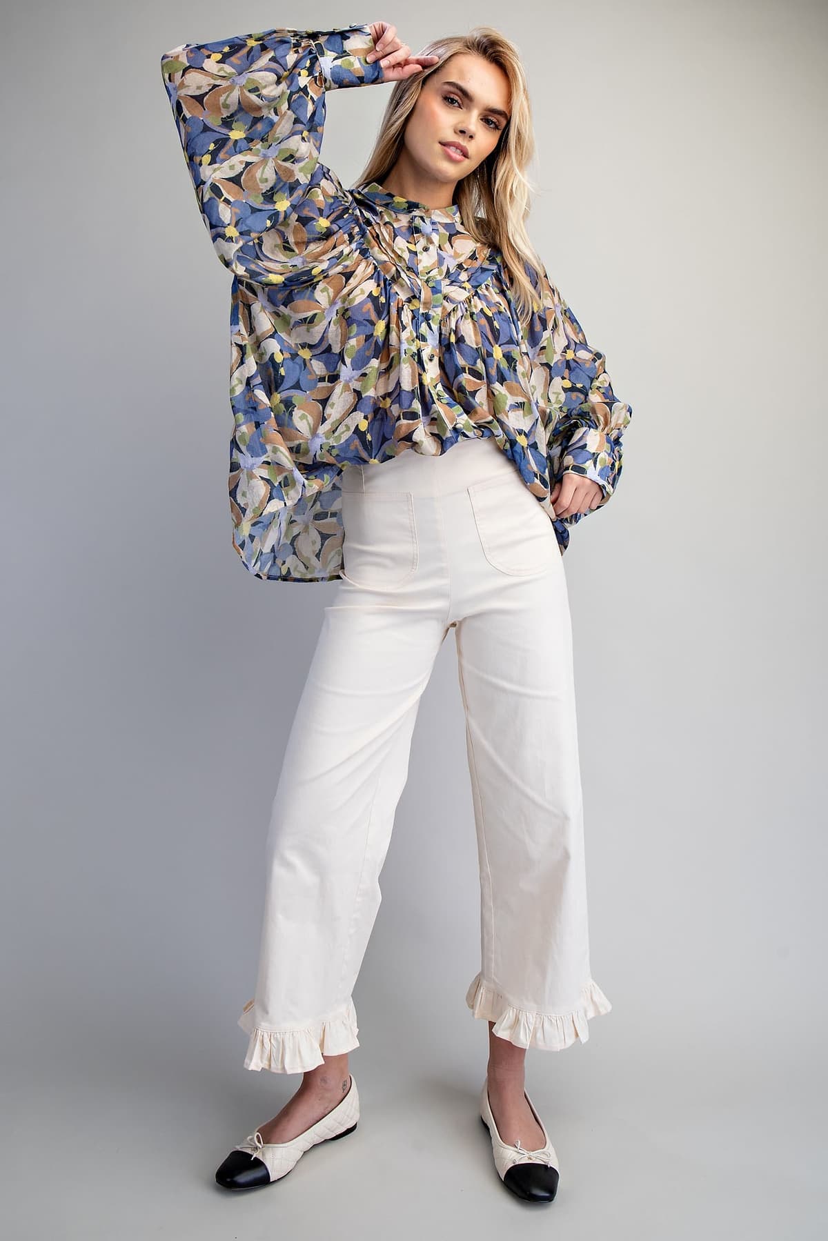 TK16957 - DEEP BLUE BOTANICAL