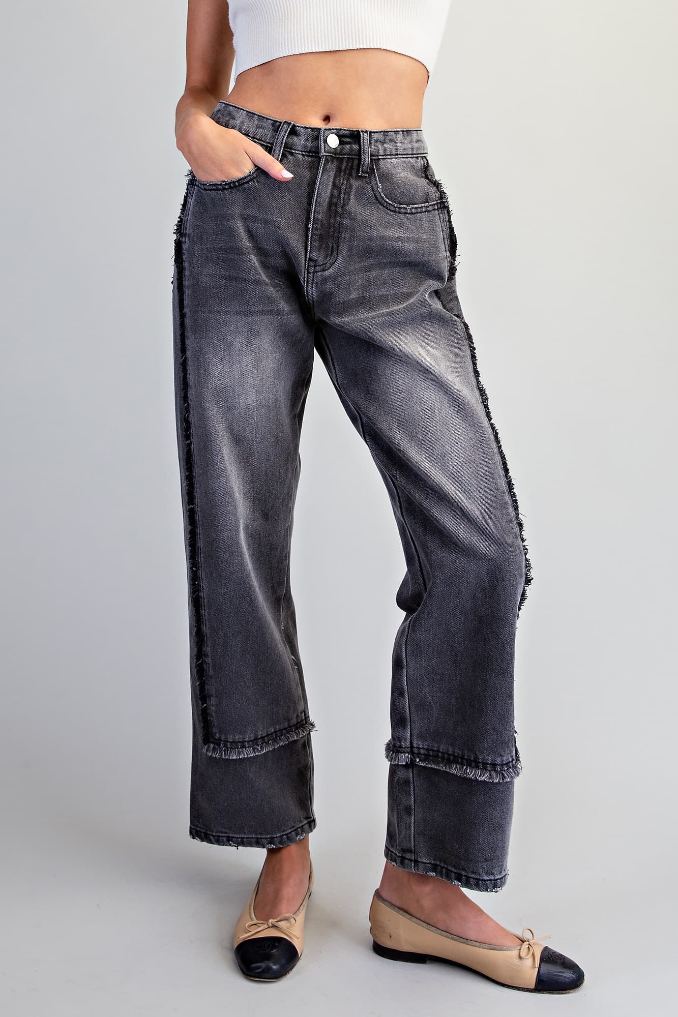 PK16645 - BLACK DENIM