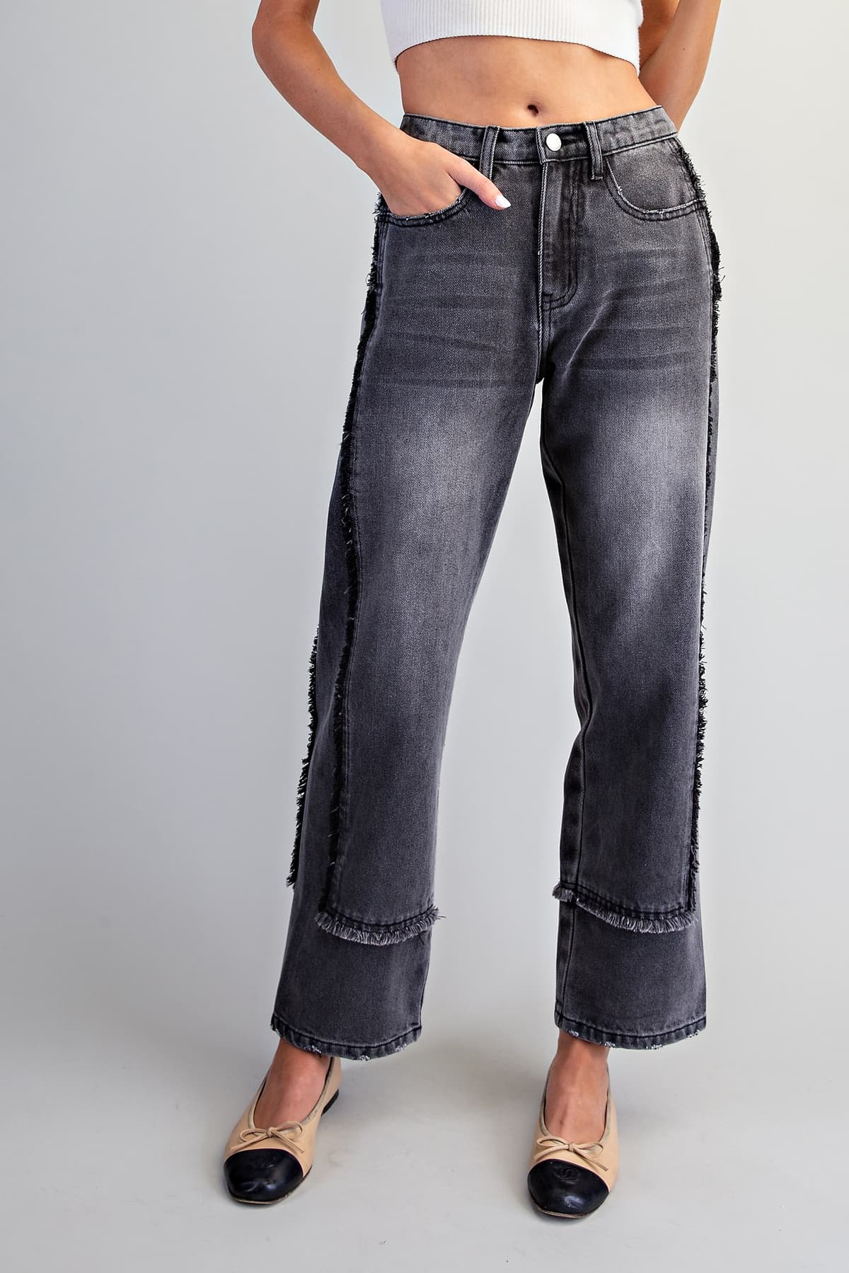 PK16645 - BLACK DENIM