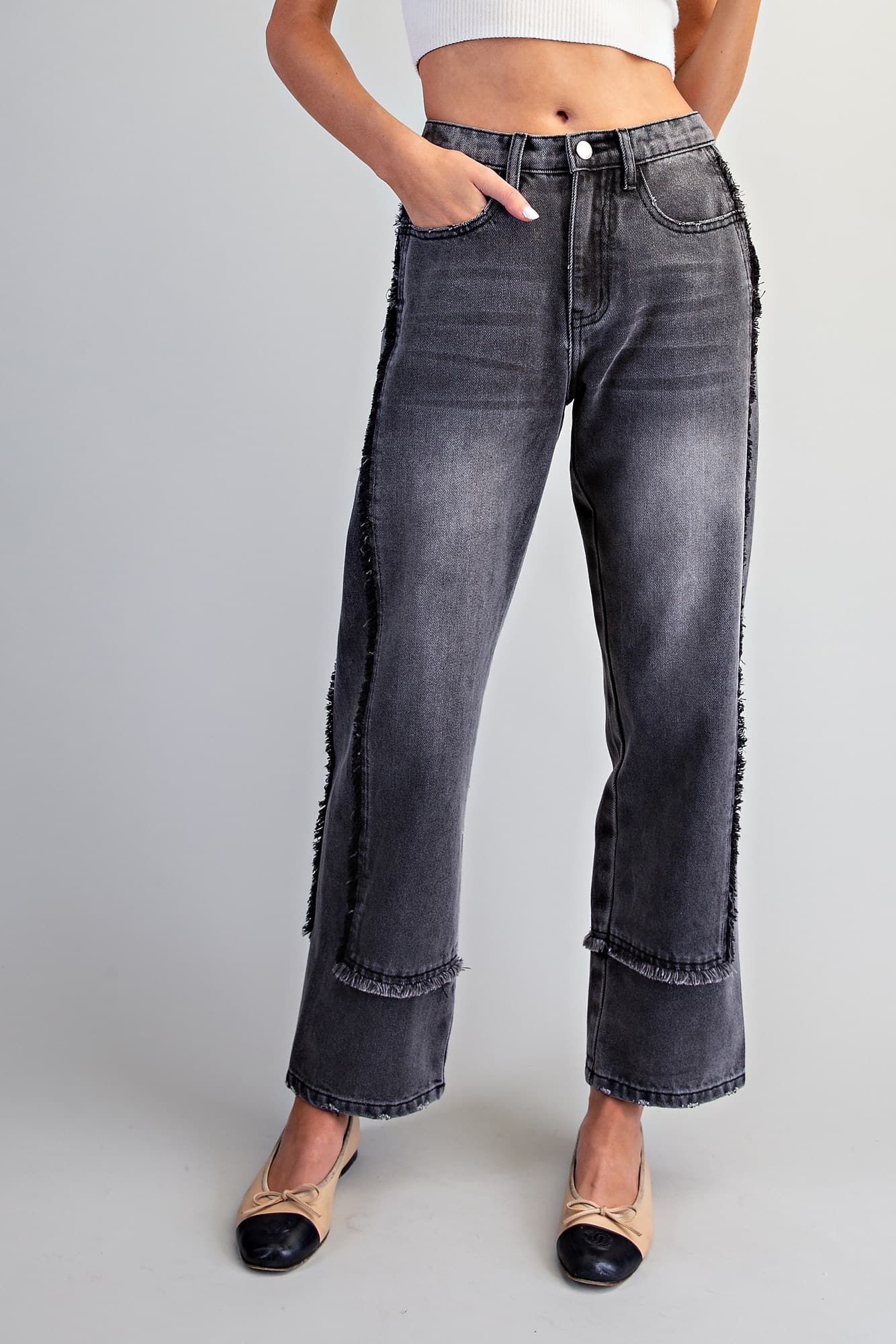PK16645 - BLACK DENIM