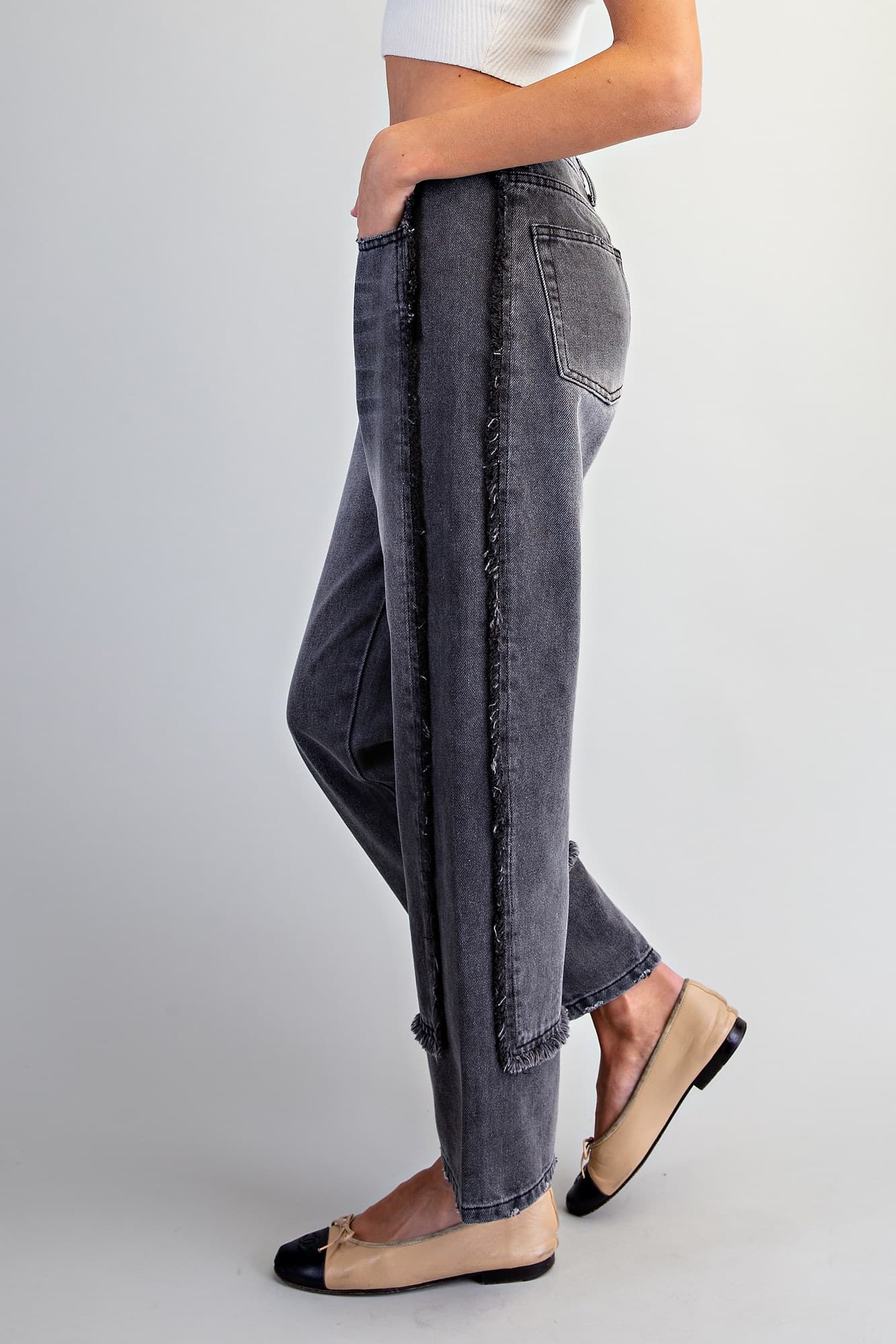 PK16645 - BLACK DENIM