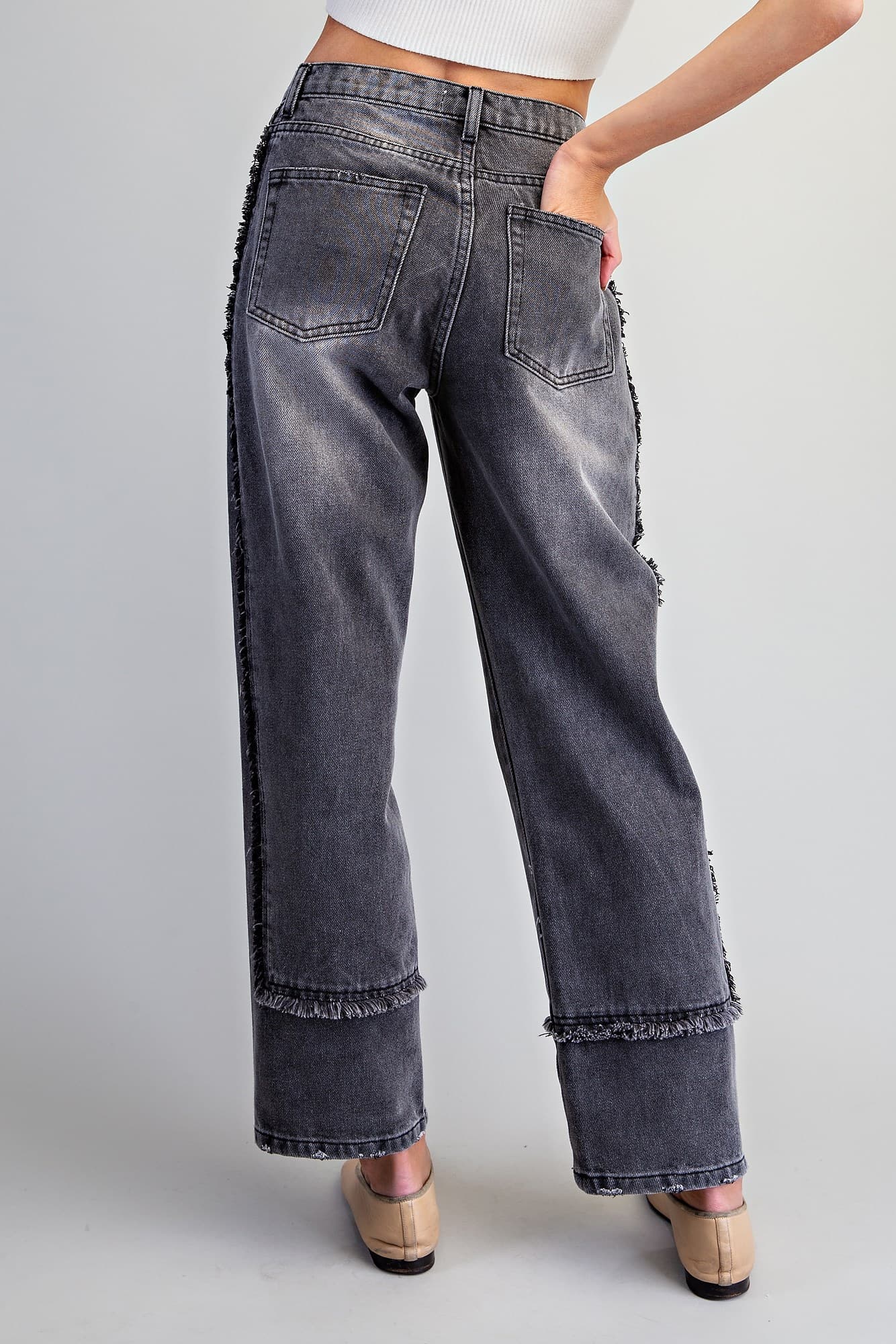 PK16645 - BLACK DENIM