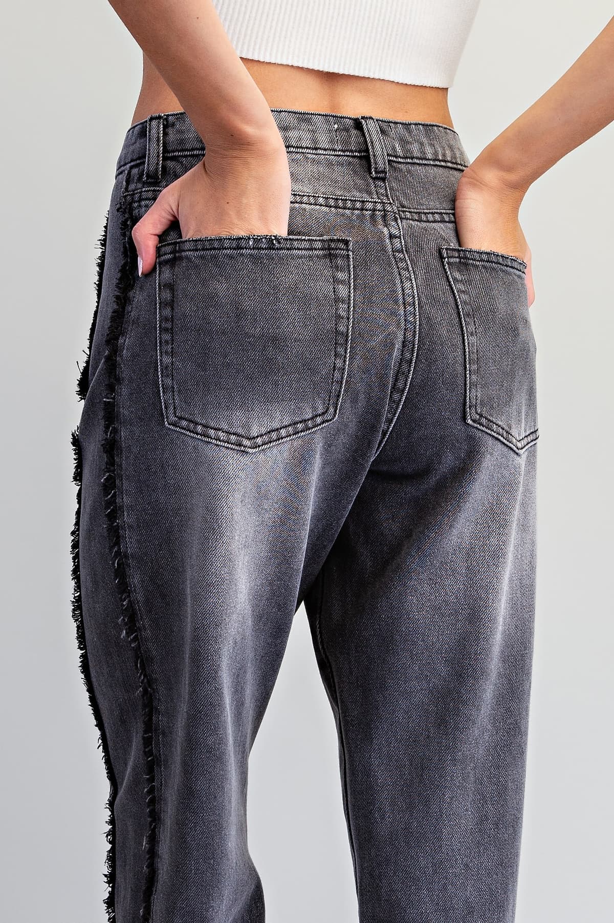 PK16645 - BLACK DENIM