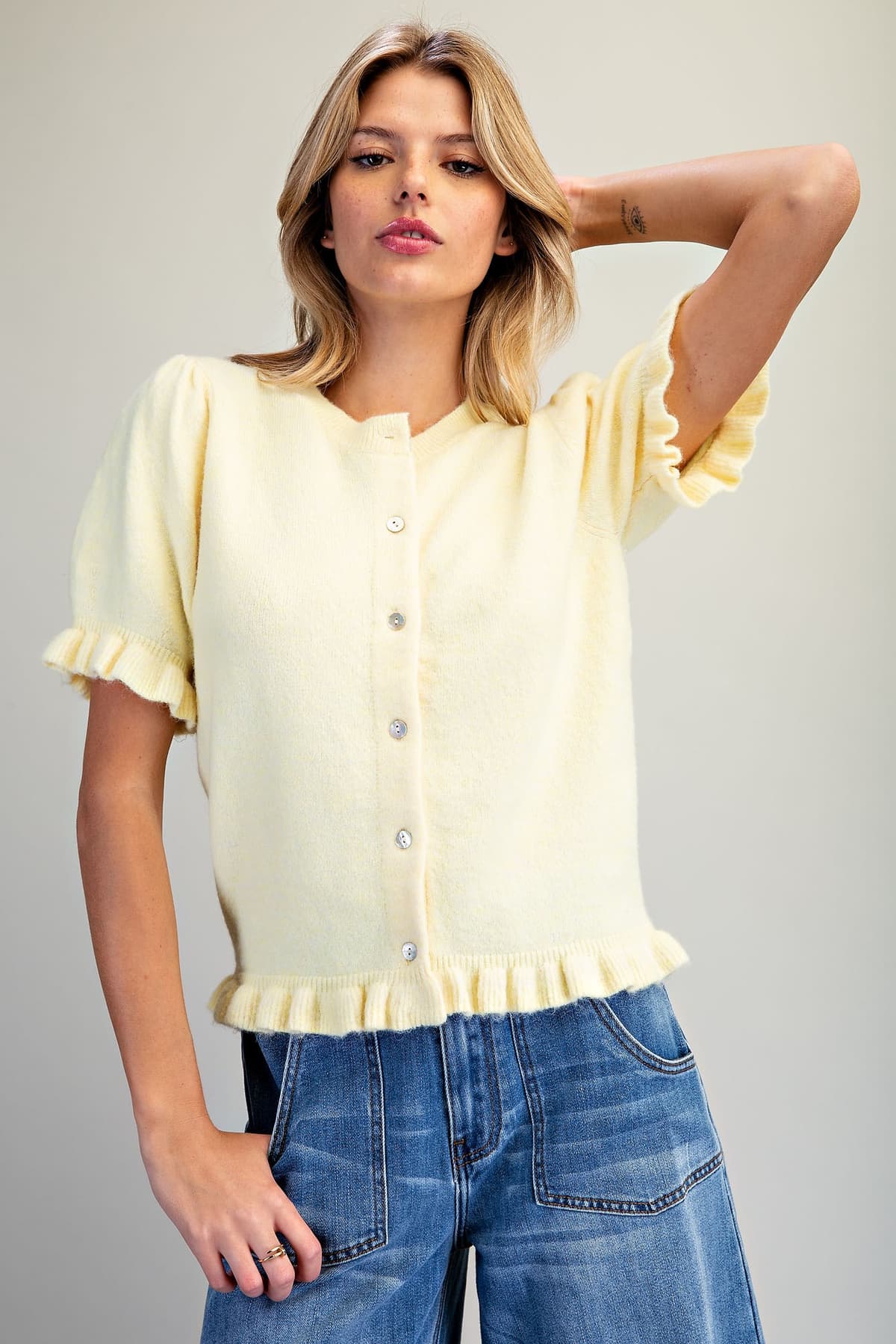 SJK16734 - BUTTER YELLOW