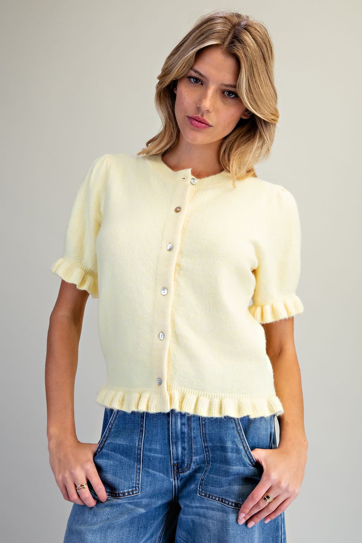 SJK16734 - BUTTER YELLOW