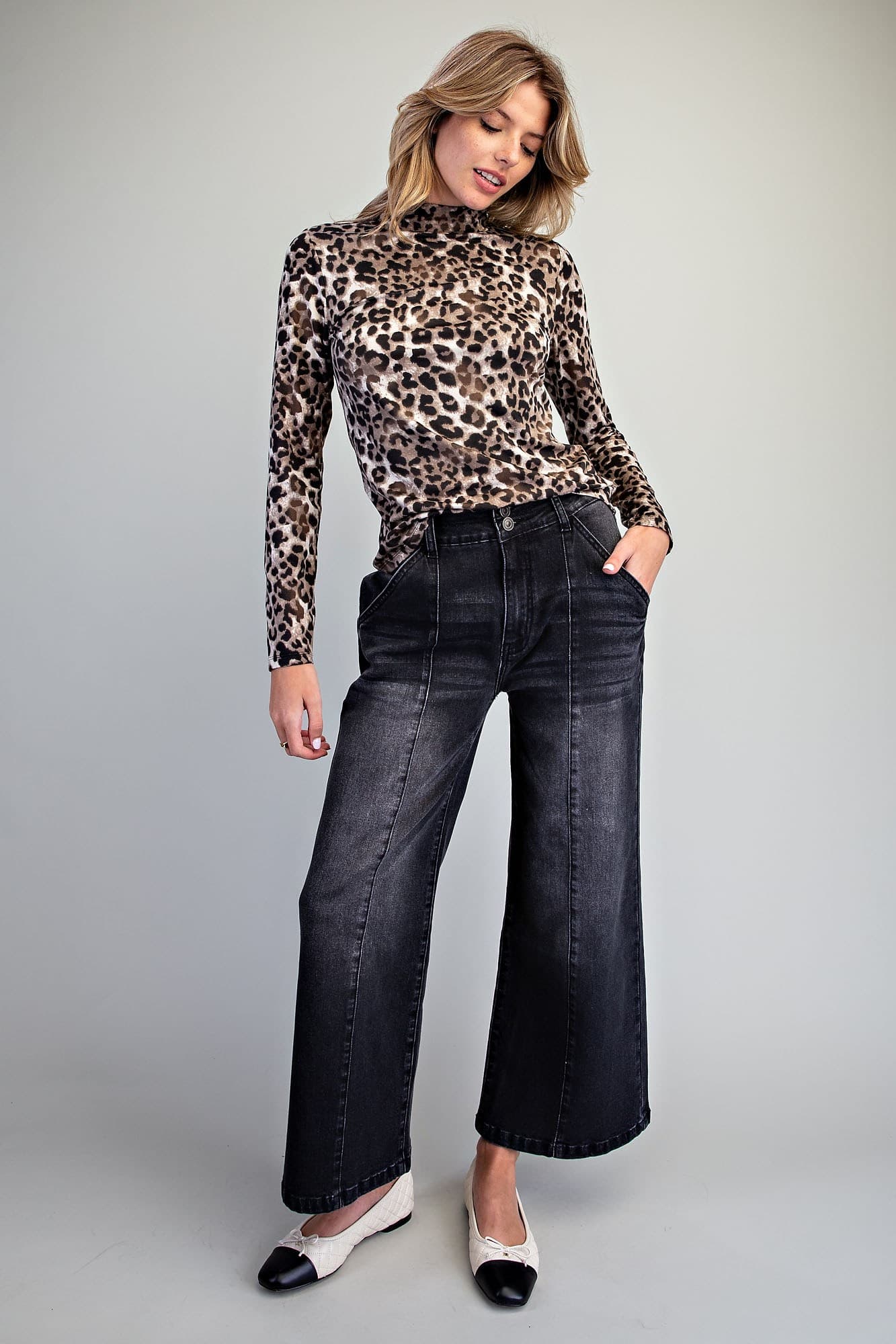 PK16928 - BLACK DENIM
