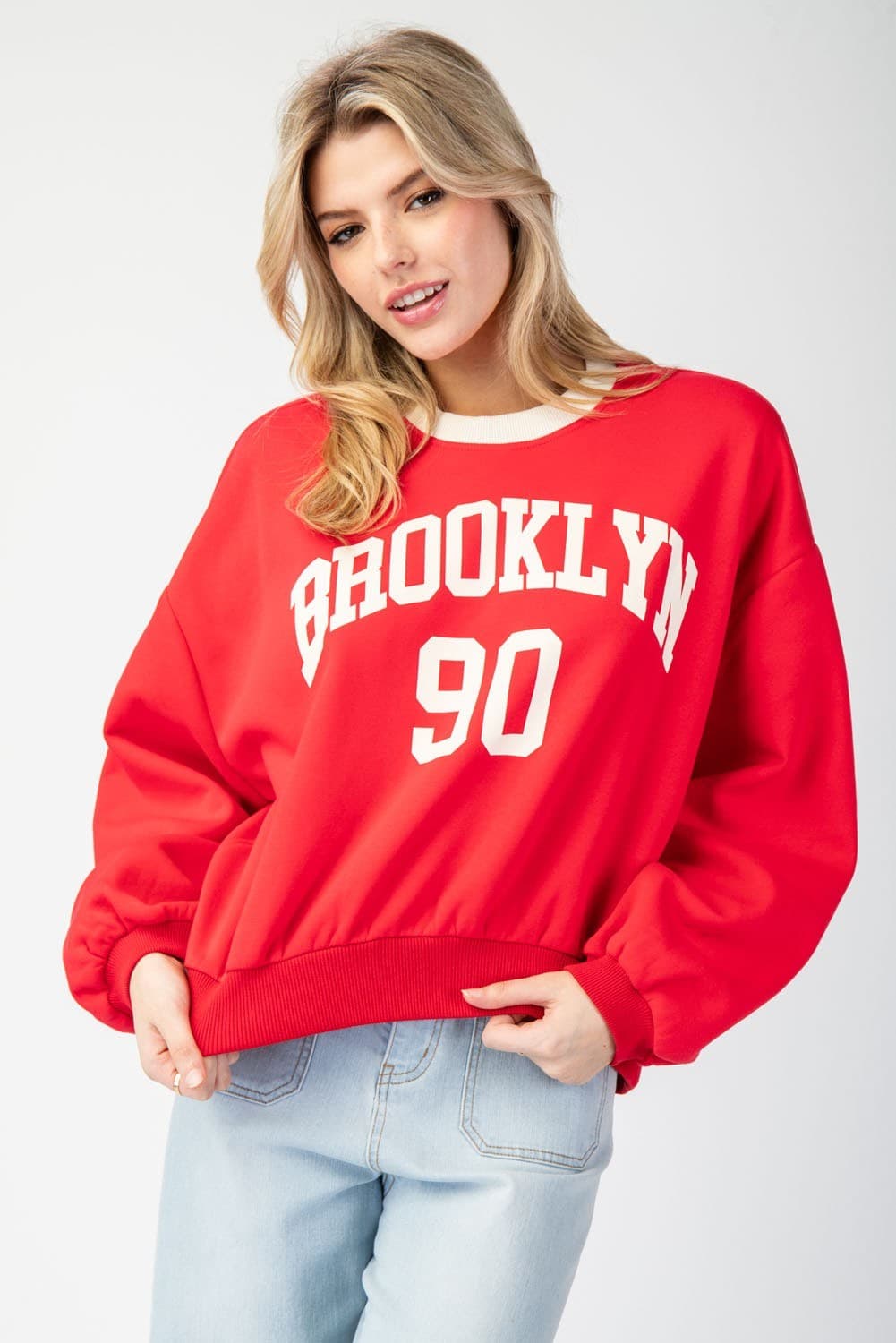TH12130 - RED/CREAM