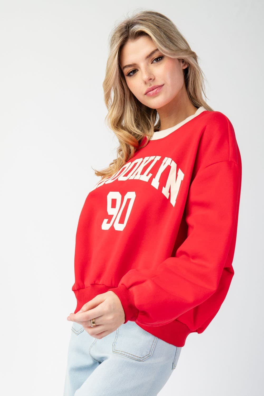 TH12130 - RED/CREAM