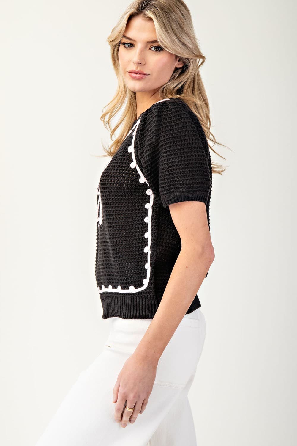 SK11366 - BLACK/BABY PINK