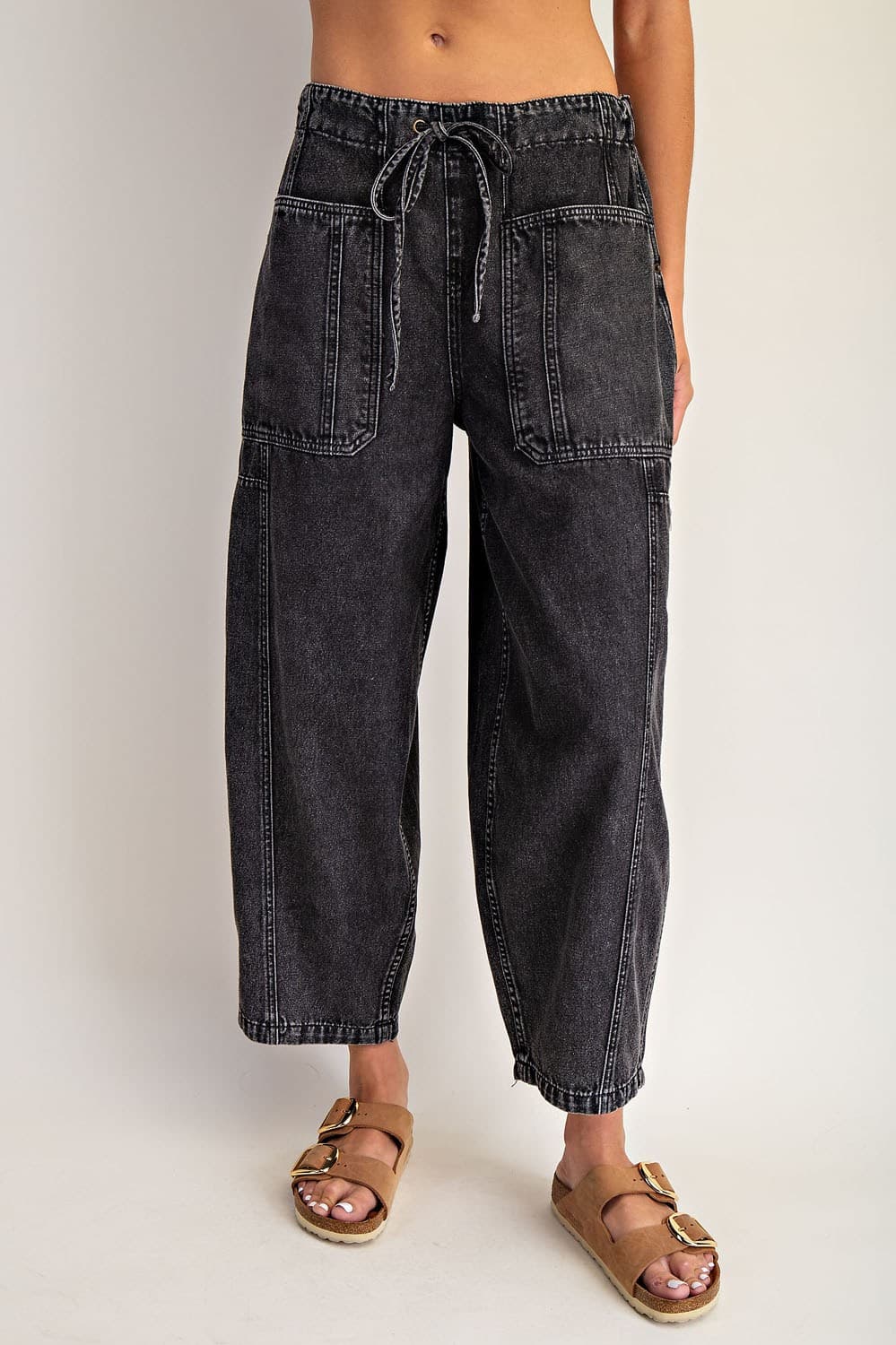 PK14163 - BLACK DENIM