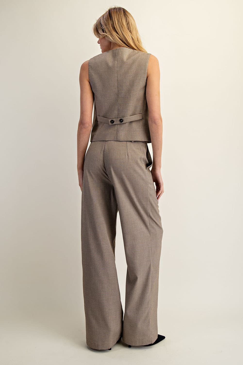 PK14421 - CAMEL BROWN CHECK